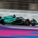 Alonso, en el circuito de Yeda