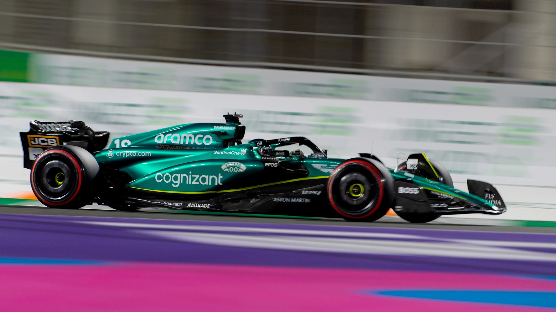 Alonso, en el circuito de Yeda