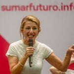 Yolanda Díaz protagoniza el que el primer acto de escucha de su proyecto Sumar en Andalucía 