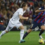 Barcelona-Real Madrid, en vivo y online. Modric contra Busquets