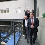 El consejero de Agricultura, Ganadería y Desarrollo Rural, Gerardo Dueñas, visita las obras en la Comunidad de Regantes del Canal Toro-Zamora.