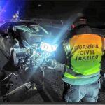 uno de los vehículos accidentados cuyo conductor dio positivo en las pruebas de alcoholemia