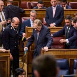 Santiago Abascal, Ramon Tamames Mocion Censura Congreso © Alberto R. Roldán / La Razón