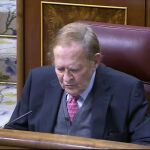 Tamames abre su discurso repasando su lucha por la libertad desde la cárcel