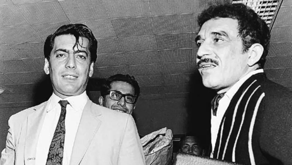 MARIO VARGAS LLOSA Y GABRIEL GARCIA MARQUEZ EN 1976