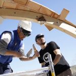 Arquitectos de IE University y Princeton University construyen un pabellón abovedado con inteligencia artificial en Segovia