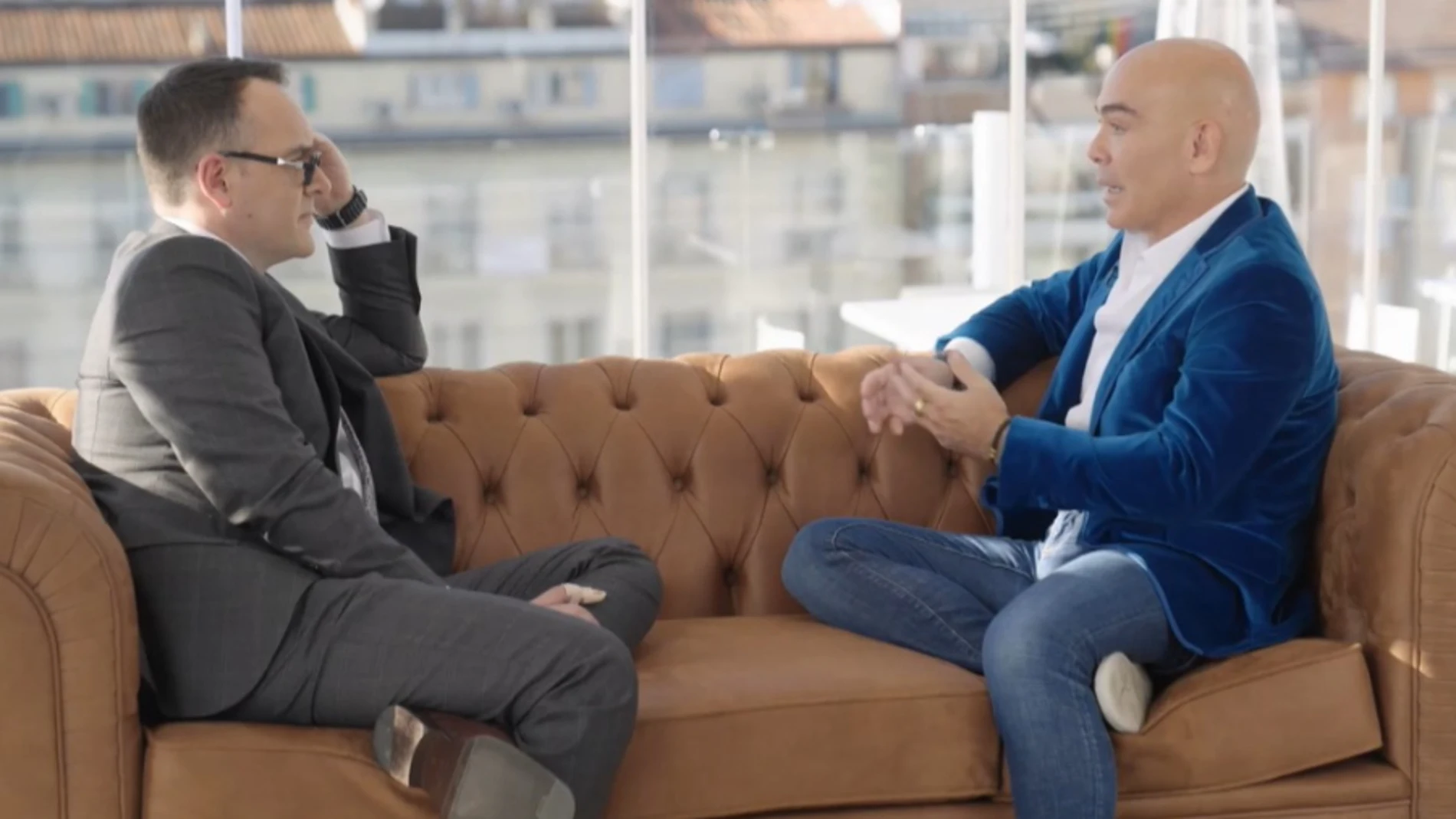 Risto Mejide y Kike Sarasola en 'Viajando con Chester'