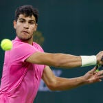 Tenis/Miami.- El español Carlos Alcaraz quiere superarse en Miami como número uno a batir