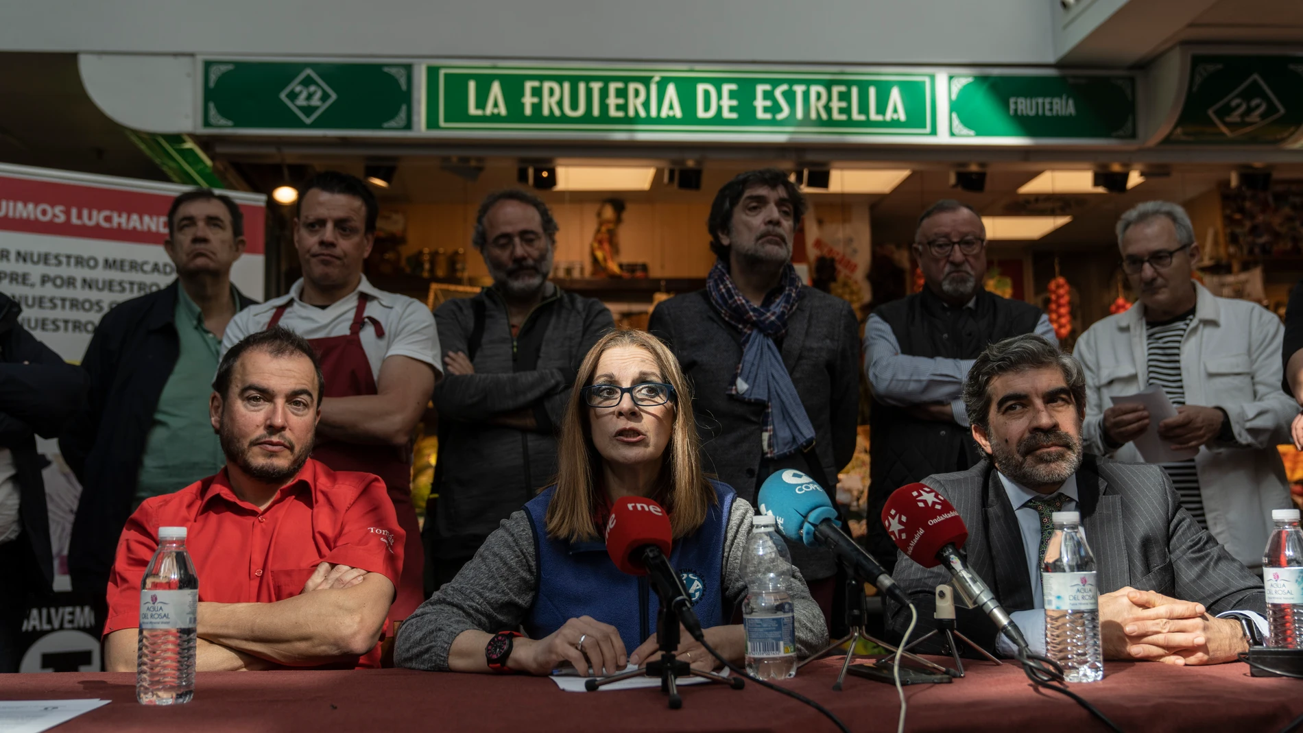 Demandas de desahucio para los diez últimos del mercado de Torrijos David Jar