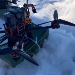Así son las “claymore voladoras” del Ejército ruso: “picadoras de carne antipersona” montadas en drones.