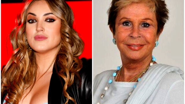 Marta Riesco y Lina Morgan