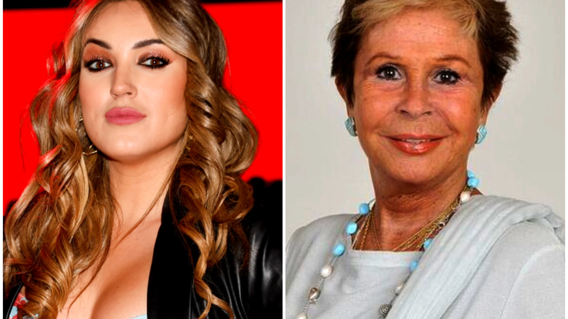 Marta Riesco y Lina Morgan