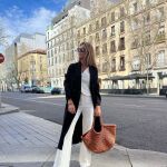 Amelia Bono por las calles de Madrid. 