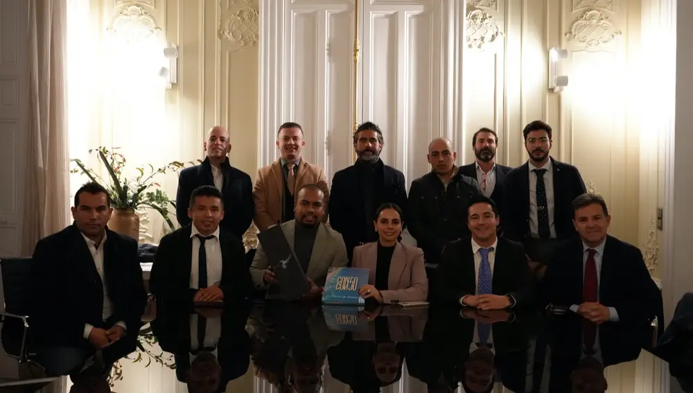 La alcaldesa de Cancún, Ana Patricia Peralta de la Peña, en un evento celebrado en Madrid durante FITUR 2023