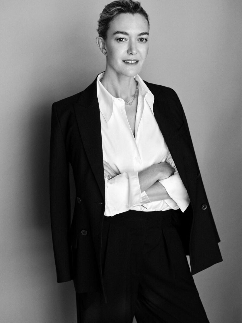 Marta Ortega, the new chairwoman of Spanish fashion retailer Inditex, poses in this undated handout picture.