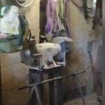 Interior del taller de explosivos