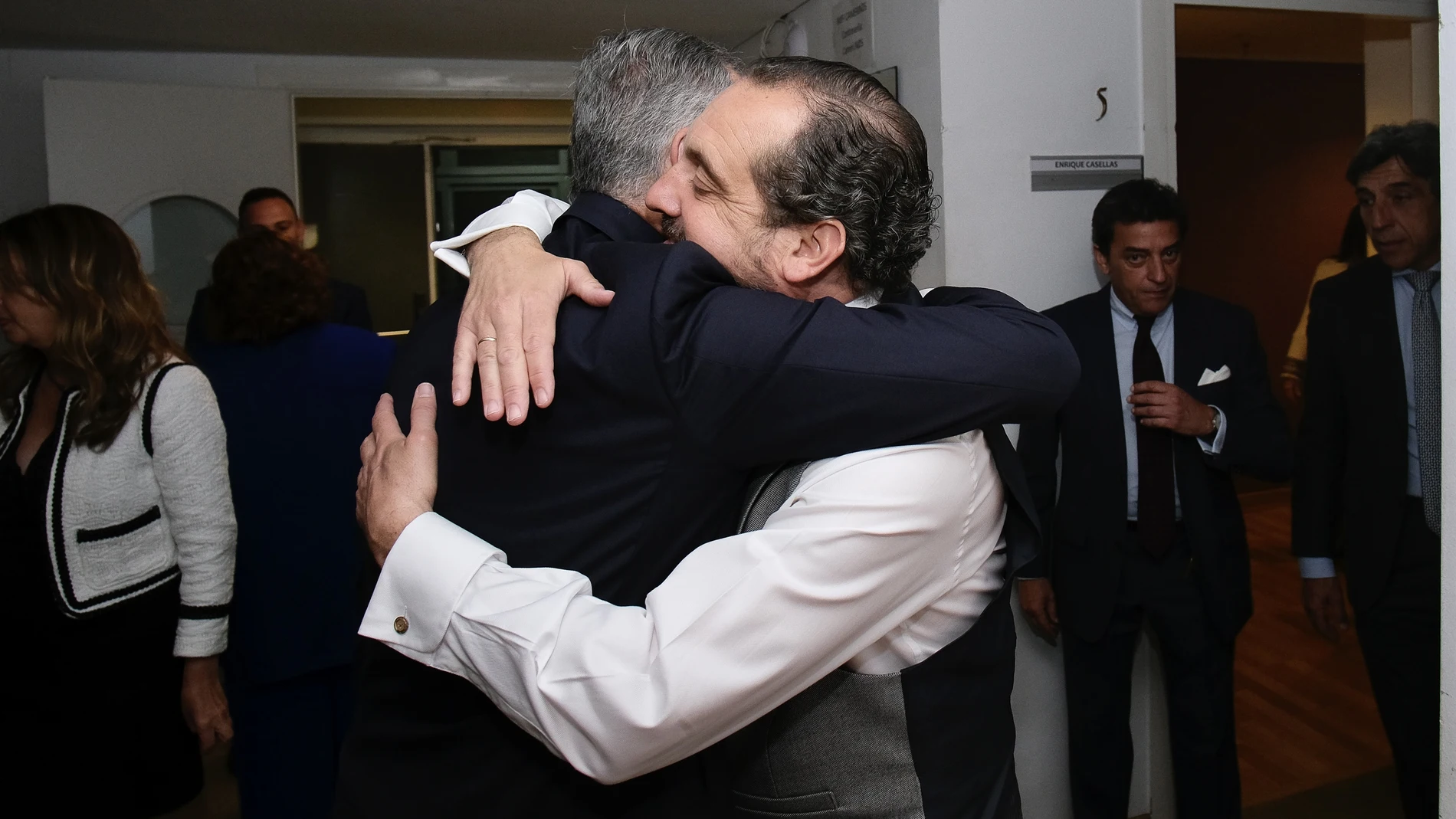 José Luis Sanz y Enrique Casellas