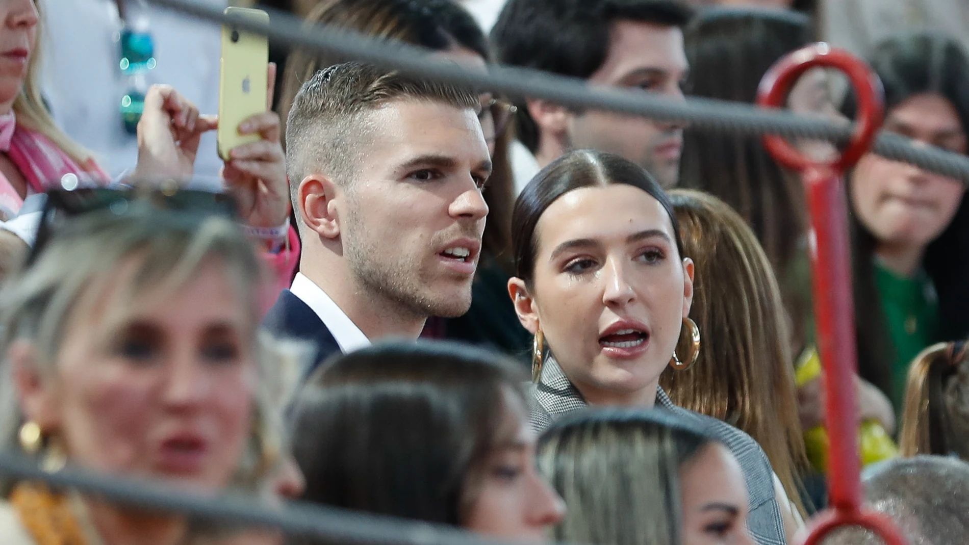 Alba Díaz junto a su novio Alberto García