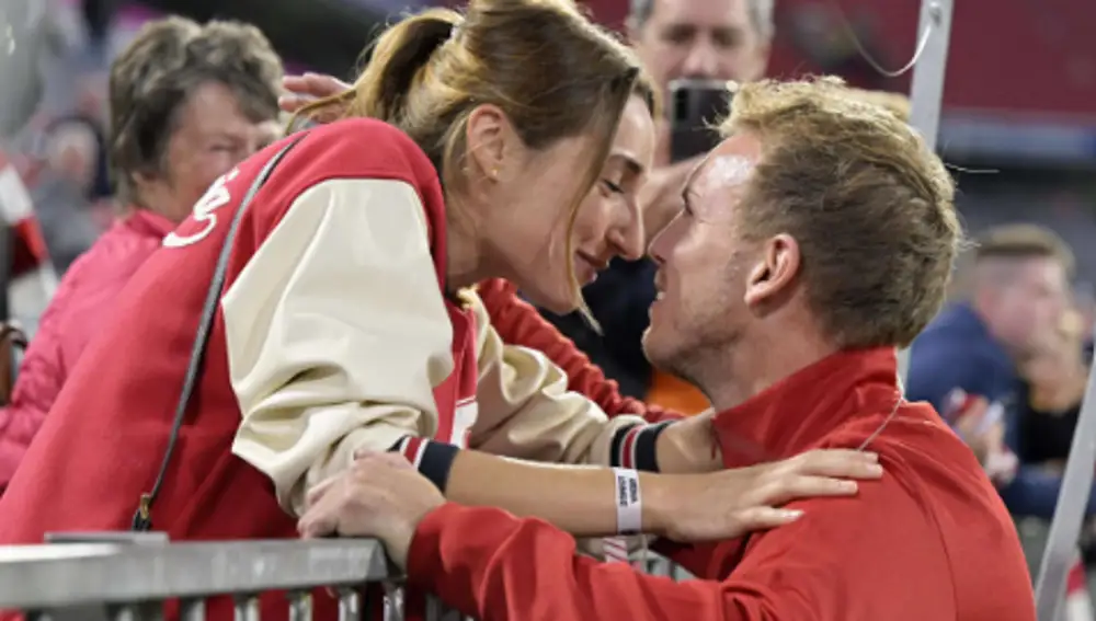 Julian Nagelsmann y Lena Wurzenberger,