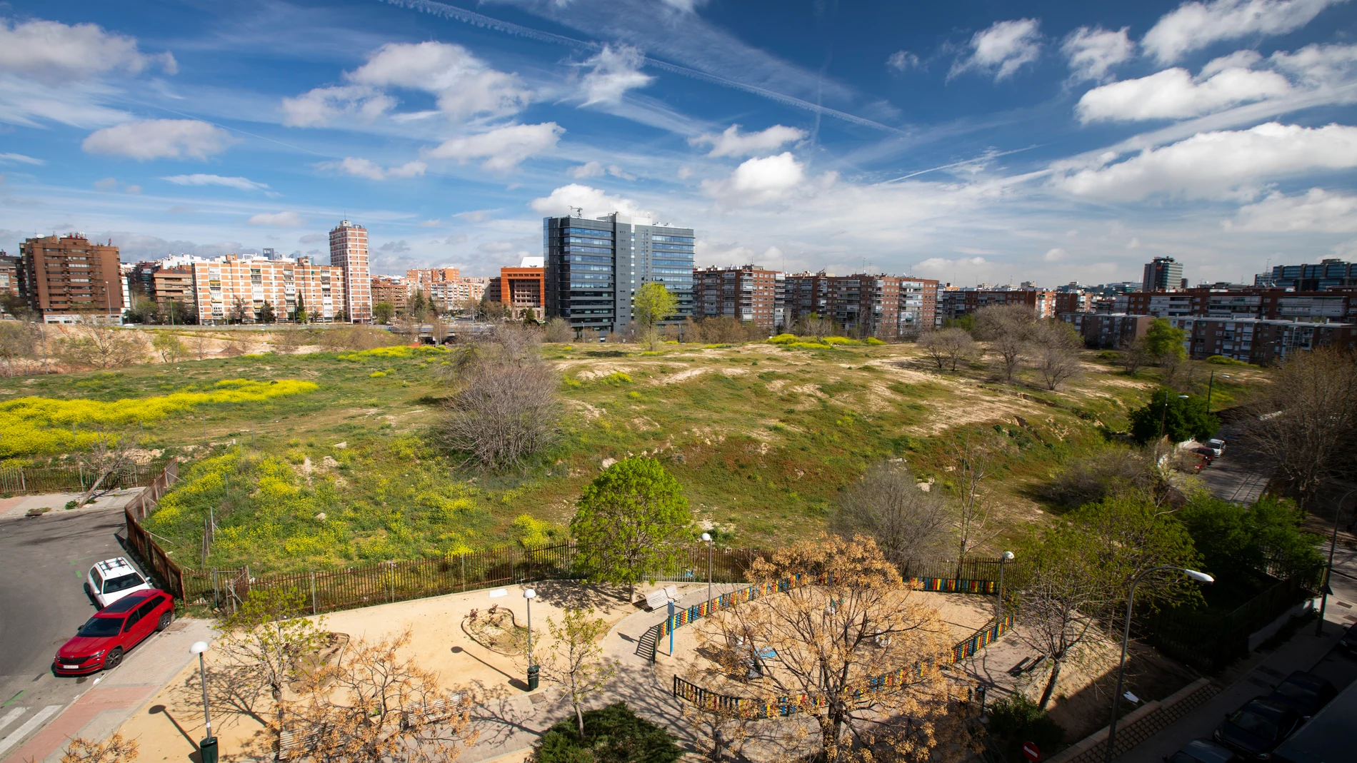La zona se encuentra en el límite con Chamartín