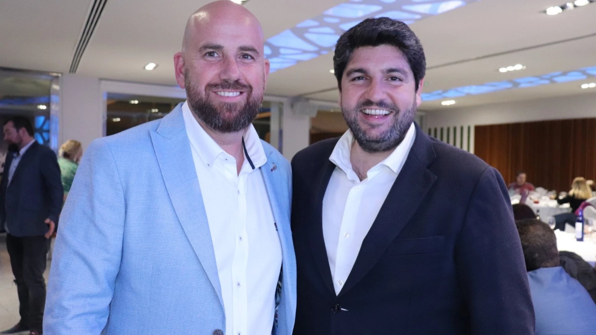 López Miras en la jornada de convivencia con militantes y simpatizantes del PP de Beniel, en el que Francisco José González Manzanera ha presentado su lista de candidatos