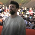 Gerard Piqué, con sus hijos y derrochando sonrisas en la gran final de la Kings League