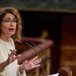 María Jesús Montero aboga por una referencia "que no sea confusa" para aglutinar el voto a la izquierda del PSOE