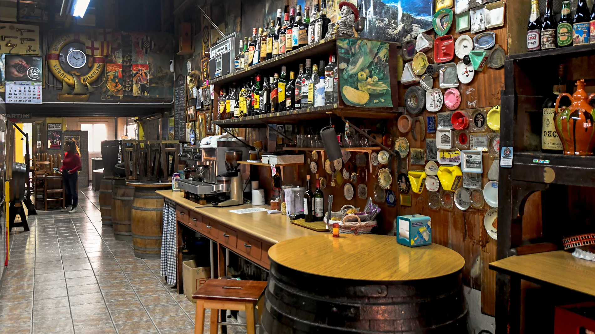 Bodega Ca'l Pep en el barrio barcelonés de Gràcia