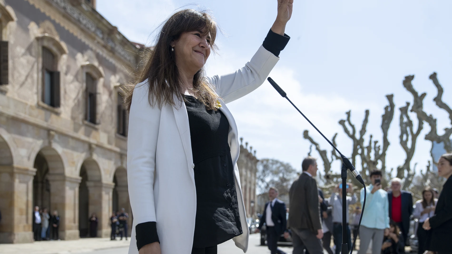AV.- Borràs rechaza dejar la presidencia del Parlament y pide su restitución si ven "interinidad"