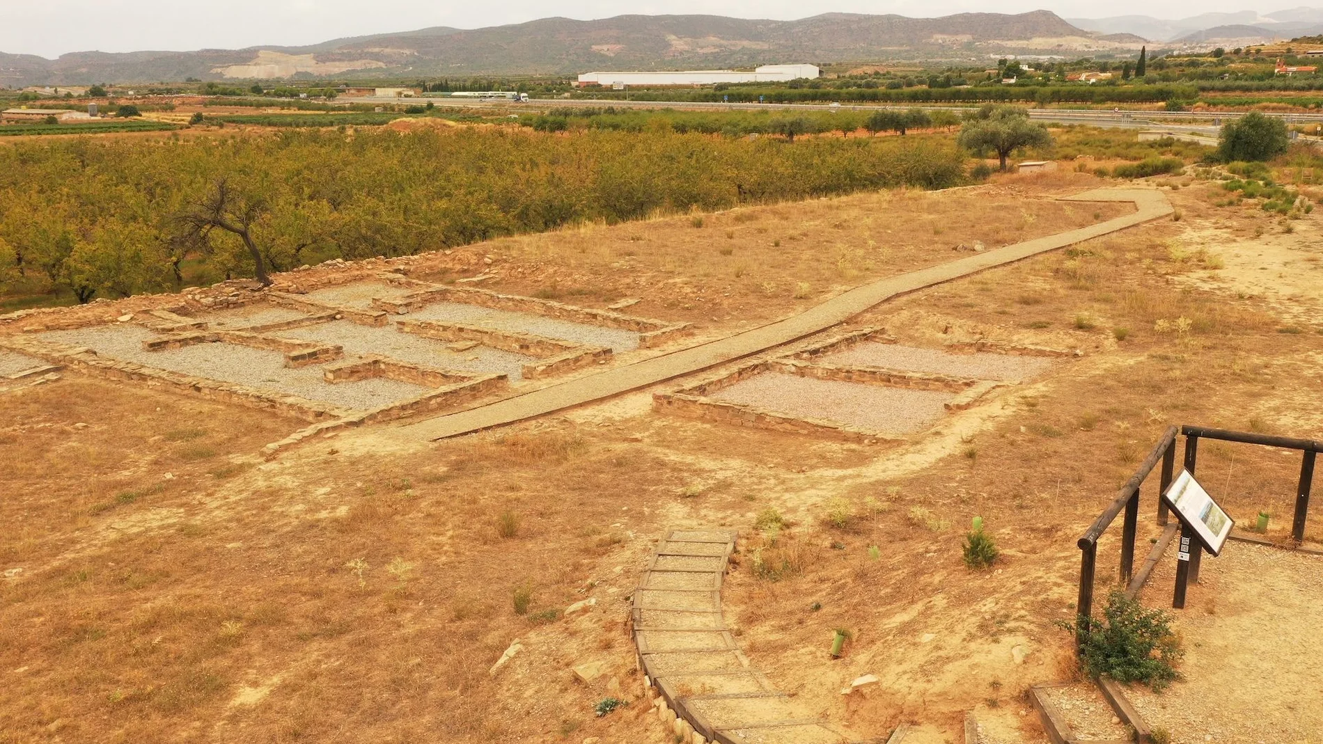 Yacimiento de La Seña, en Villar del Arzobispo