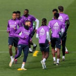Entrenamiento del Real Madrid