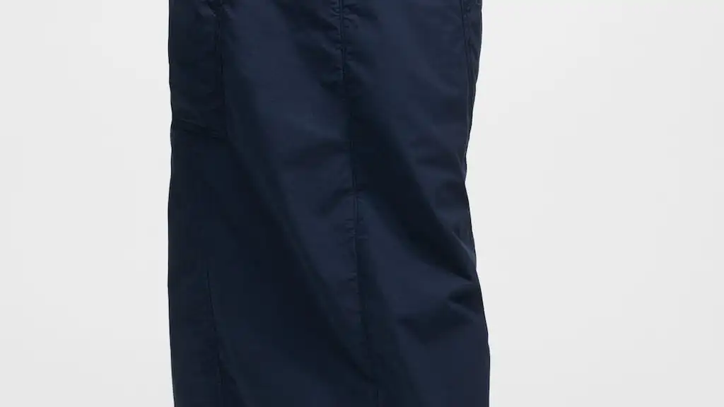 Falda midi cargo