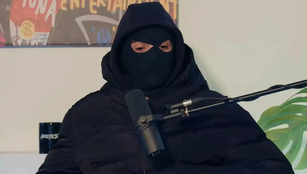 El hacker Alcasec, José Luis Huertas, de 19 años, detenido por un ataque al Poder Judicial, en una entrevista para un podcast.