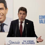 Candidato del PP, Carlos Mazón