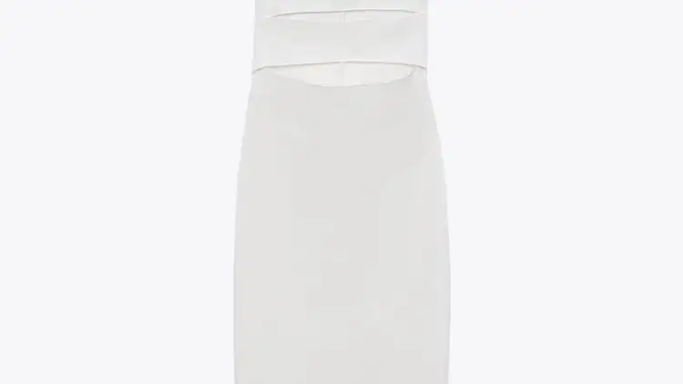 Vestido de Zara.