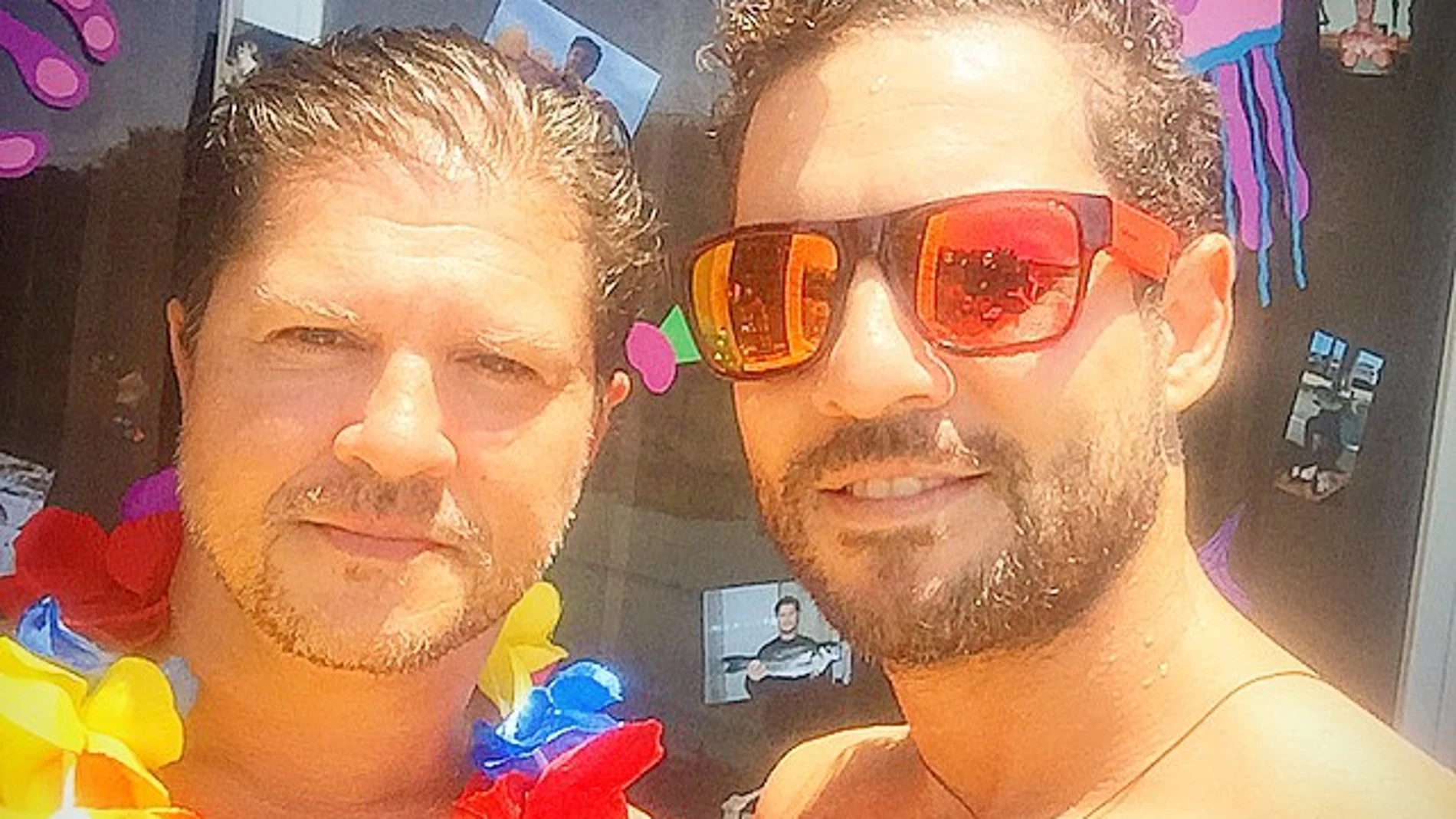 David Bisbal y su hermano desaparecido
