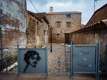 Casa de Bécquer en la localidad soriana de Noviercas Casa de Bécquer en la localidad soriana de Noviercas