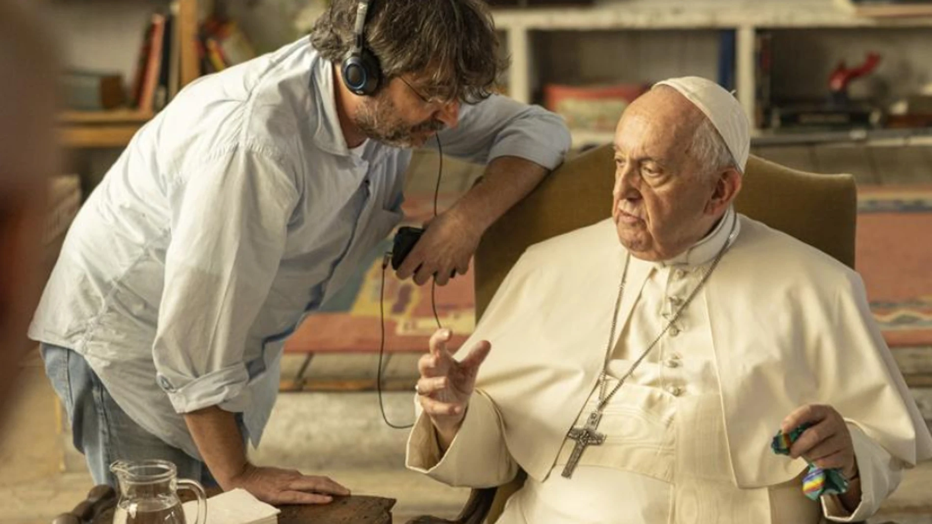 Jordi Évole y el Papa Francisco