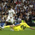 Encuentro de Liga entre el Real Madrid y el Villarreal en el Santiago Bernabeu. © Jesús G. Feria.