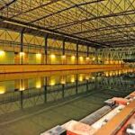 El 'Canal de Aguas Tranquilas' se encuentra en el Centro de Experiencias Hidrodinámicas que el Instituto Nacional de Técnica Aeroespacial (INTA) del Ministerio de Defensa tiene en el campus de El Pardo