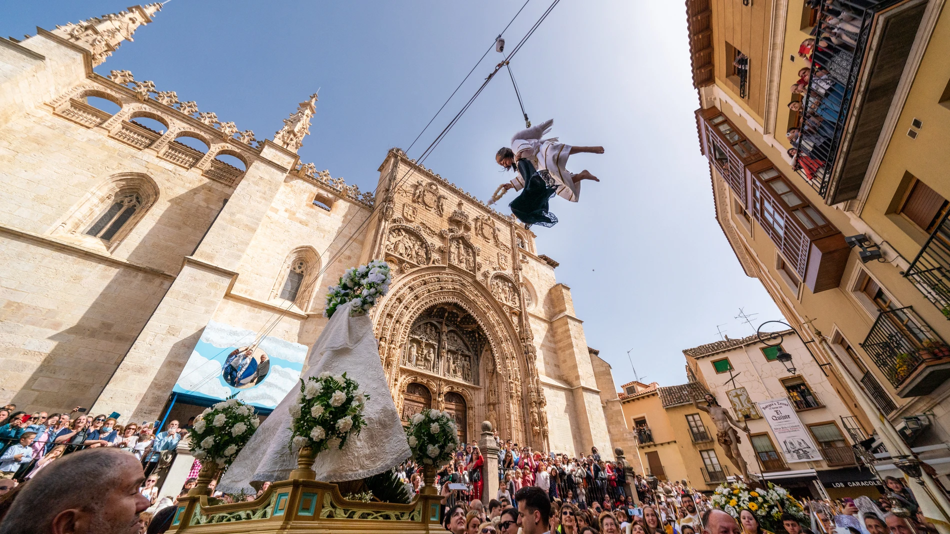 Bajada del Ángel en Aranda de Duero