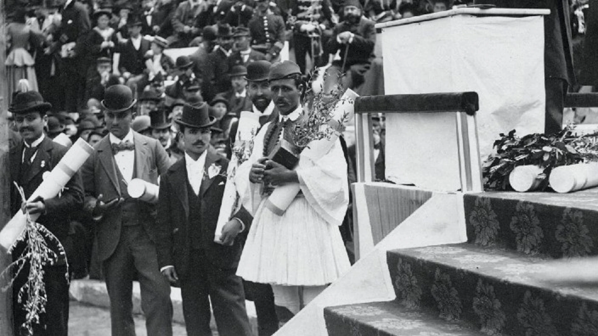 Spyros Louis fue el primer campeón olímpico de maratón