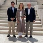 La infanta Elena visita a Froilán y al rey Juan Carlos en Abu Dabi
