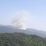 Incendio en Jimena de la Frontera (Cádiz)