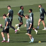 UEFA Champions League - Real Madrid training