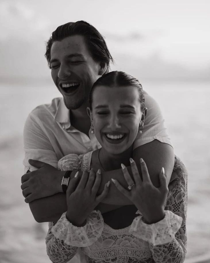 Millie Bobby Brown y Jake Bongiovi
