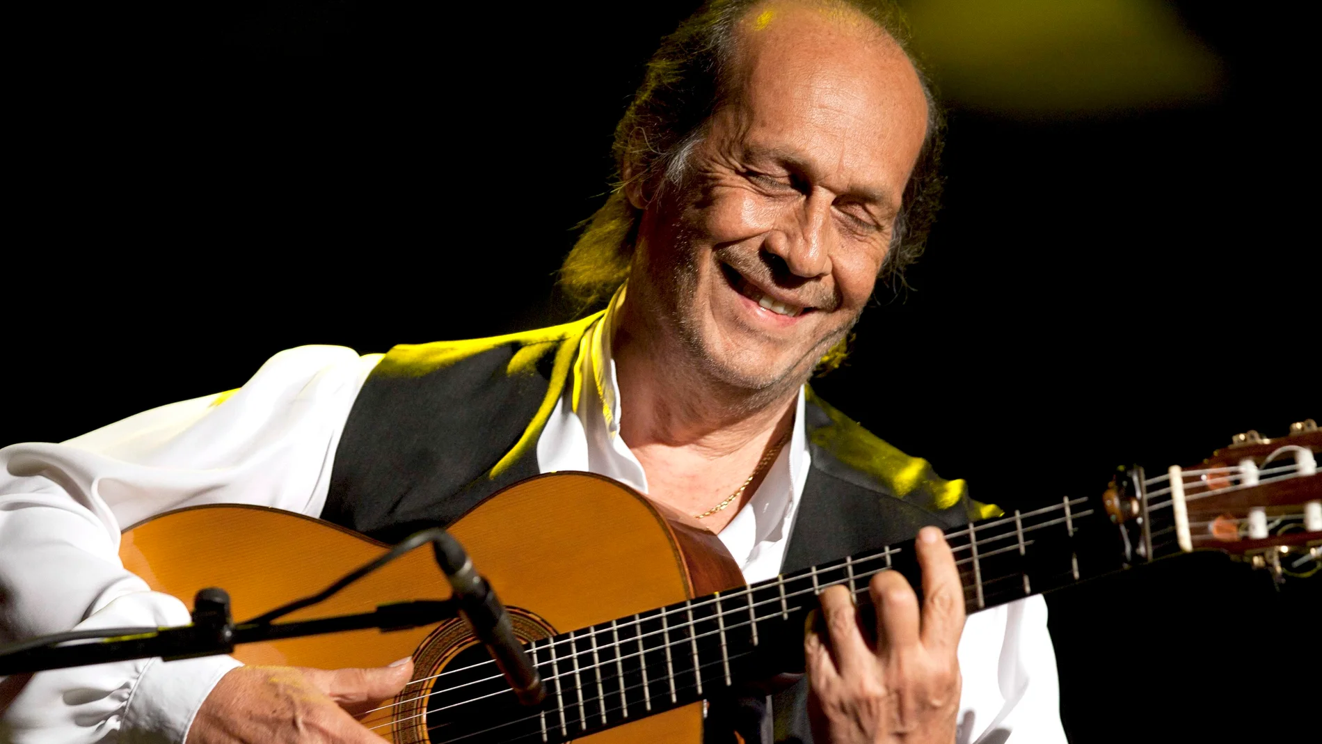 VIT06. VITORIA, 17/07/2010.- El guitarrista Paco de Lucia, durante su actuación en la última noche de la 34 edición del Festival de Jazz de Vitoria.