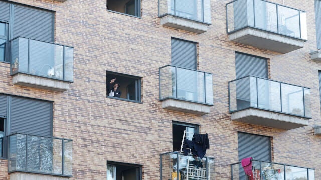 Incidentes en el intento de desalojo de un edificio okupado en Majadahonda