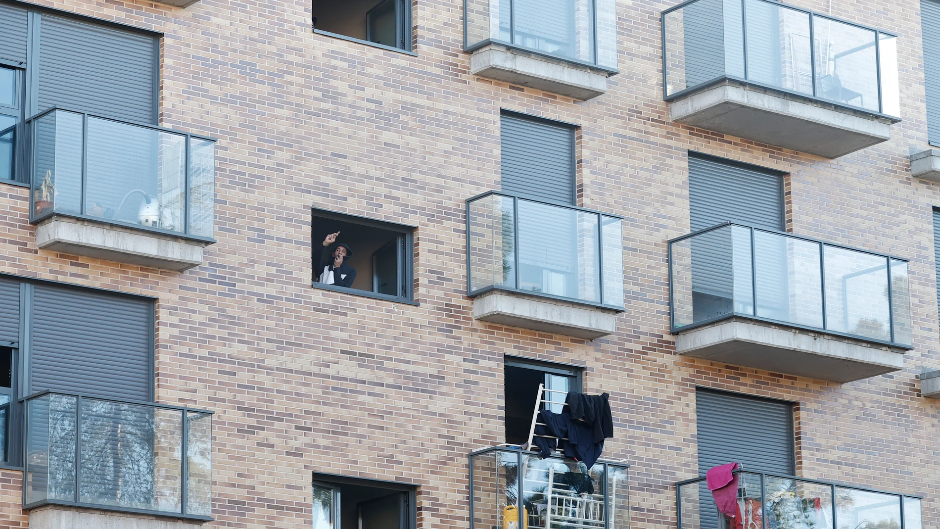 Incidentes en el intento de desalojo de un edificio okupado en Majadahonda