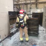 Los bomberos sofocan el conato de incendio de la empresa soriana
